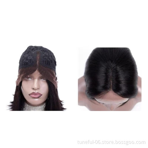 Tuneful low Price Brazilian Hair Wig Short  Lace Cuticle Aligned Hair Mink mama Wigs Front Lace Wig For Black Women